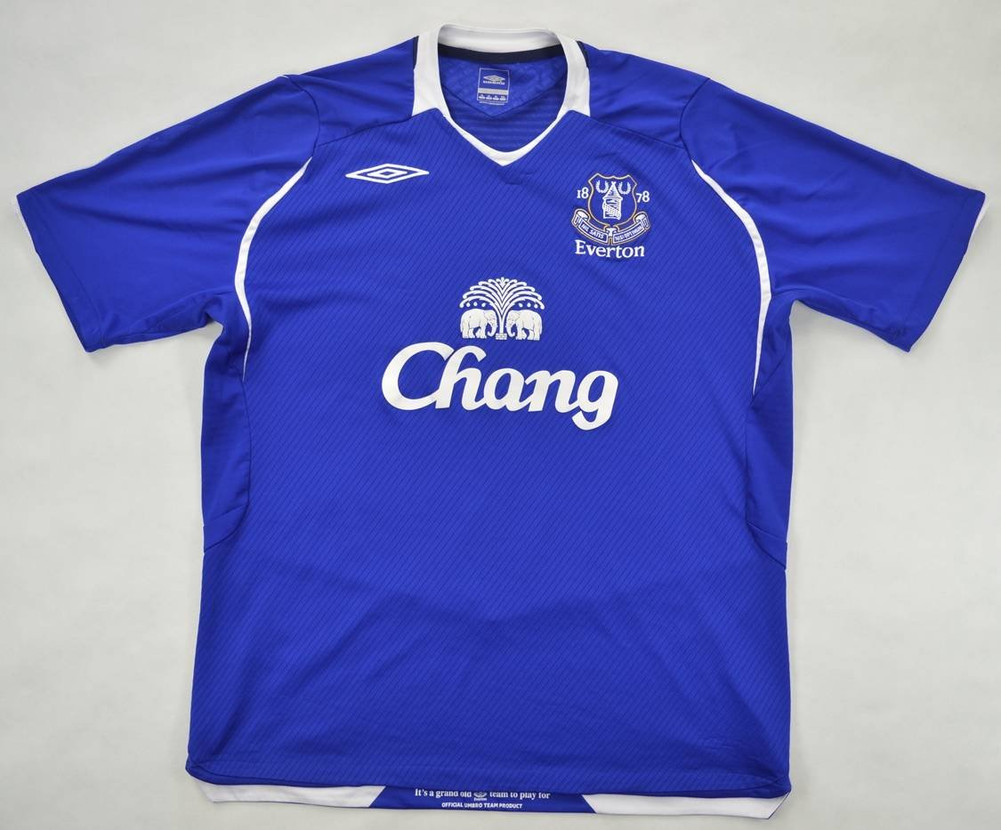 2008-09 EVERTON SHIRT XL