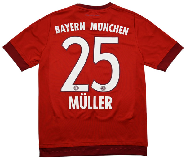 2015-16 BAYERN MUNCHEN *MULLER* SHIRT XL. BOYS