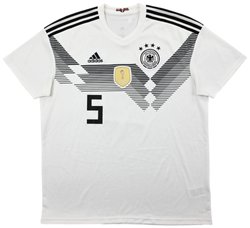 2018-19 GERMANY *HUMMELS* SHIRT XL