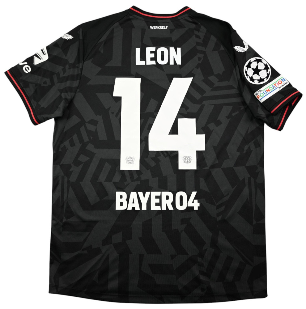 2022-23 BAYER LEVERKUSEN *LEON* SHIRT XL