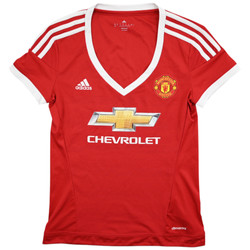 2015-16 MANCHESTER UNITED WOMENS SHIRT S WOMENS