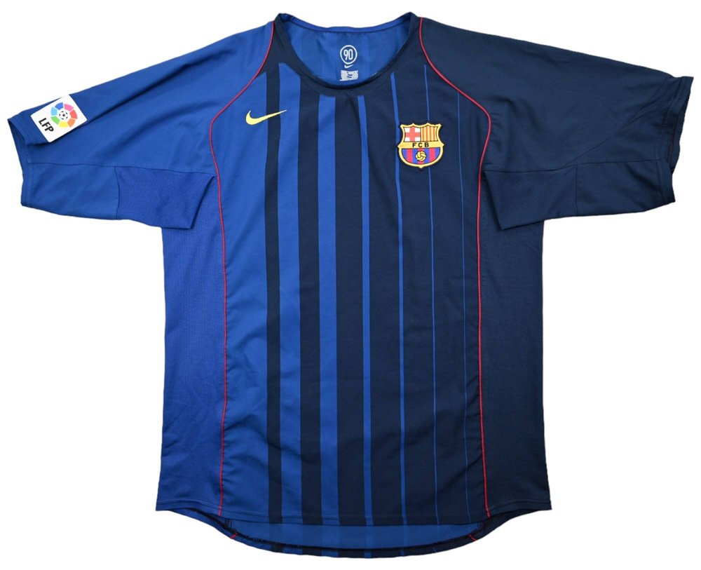 2004-05 FC BARCELONA SHIRT XL