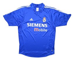 2004-05 REAL MADRID SHIRT L. BOYS