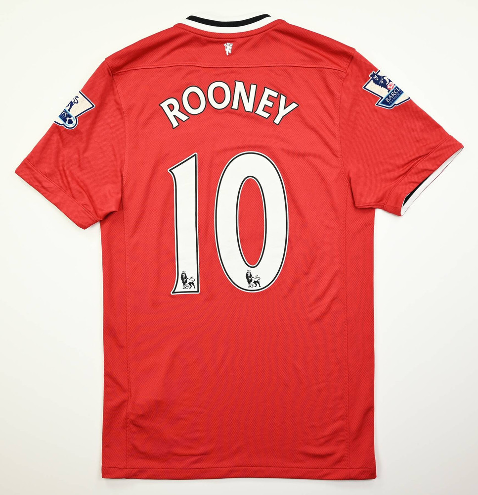 2011-12 MANCHESTER UNITED *ROONEY* SHIRT S