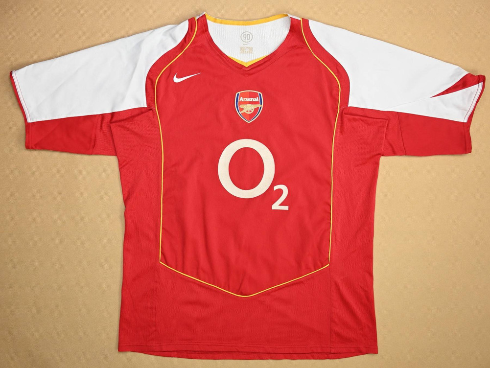2004-05 ARSENAL LONDON SHIRT XL