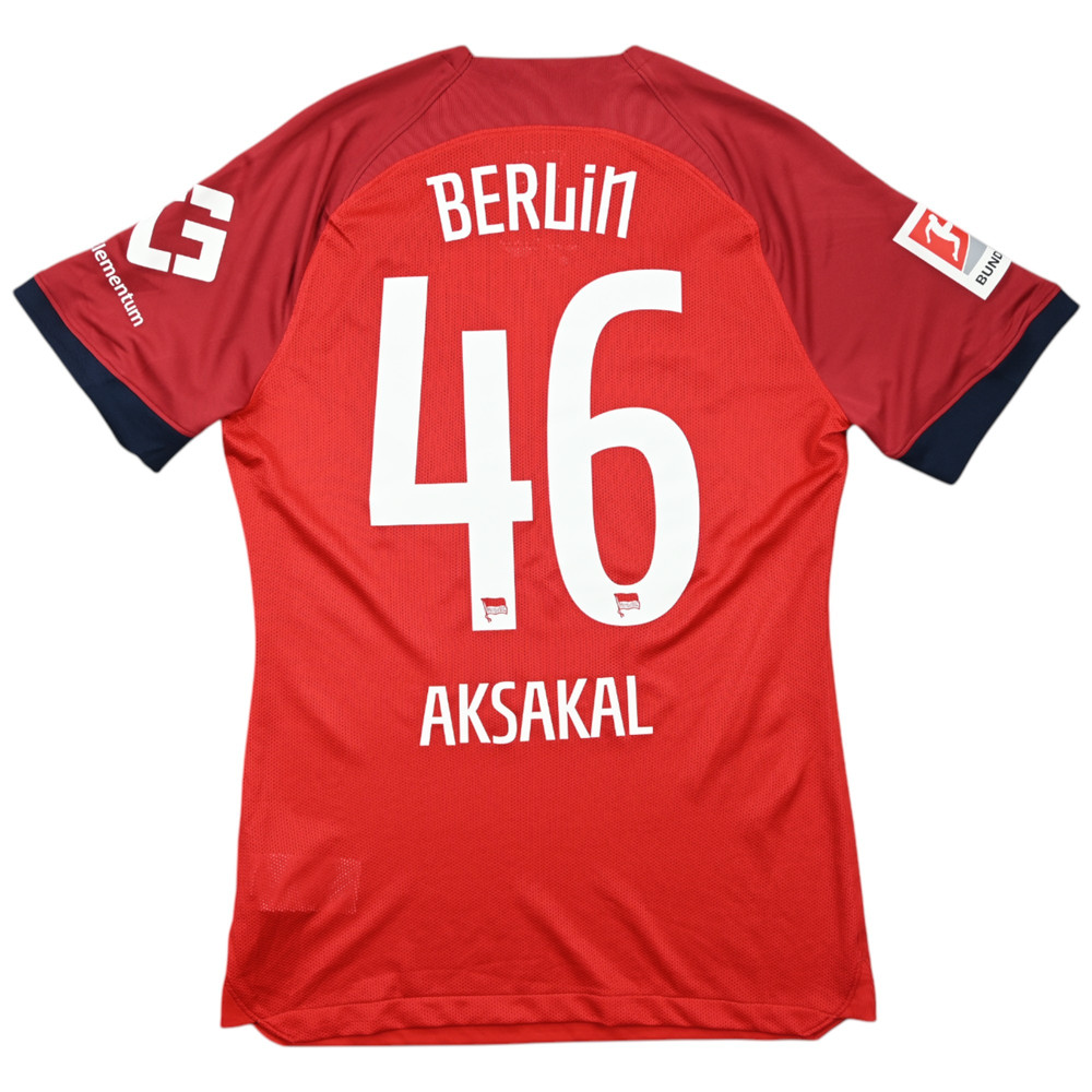2023-24 HERTHA BERLIN *AKSAKAL* MATCH PREPARED SHIRT M
