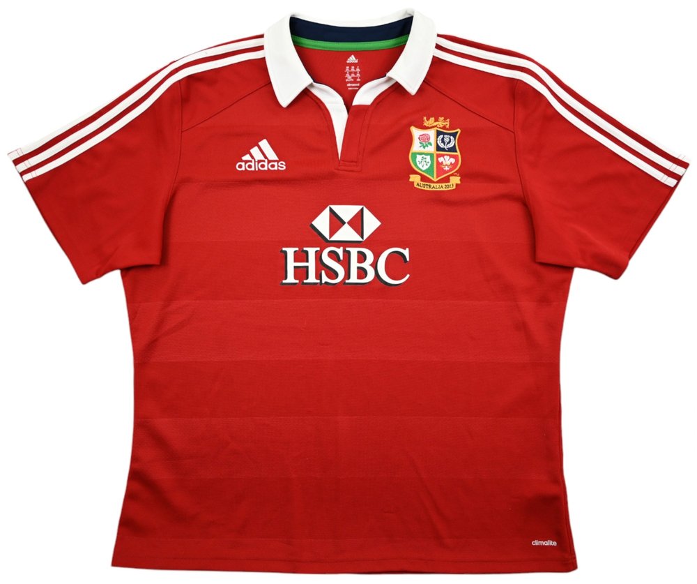 BRITISH AND IRISH LIONS RUGBY SHIRT 2XL