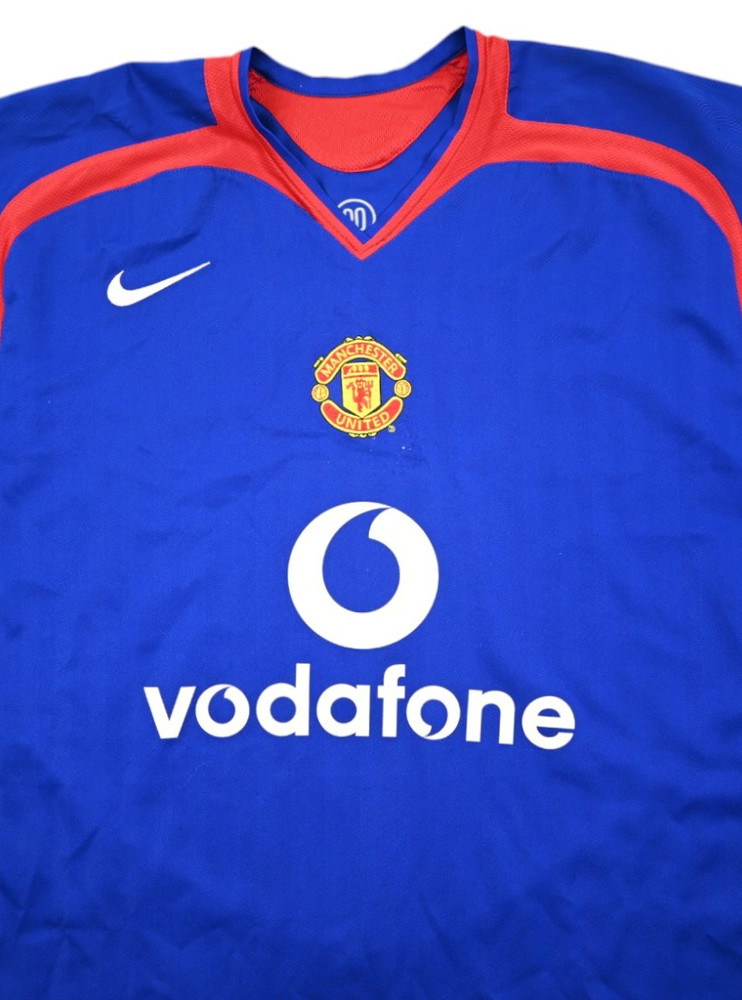 2005-06 MANCHESTER UNITED *CRISPY* SHIRT XL