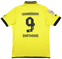 2012-13 BORUSSIA DORTMUND *LEWANDOWSKI* SHIRT XXL. BOYS/S