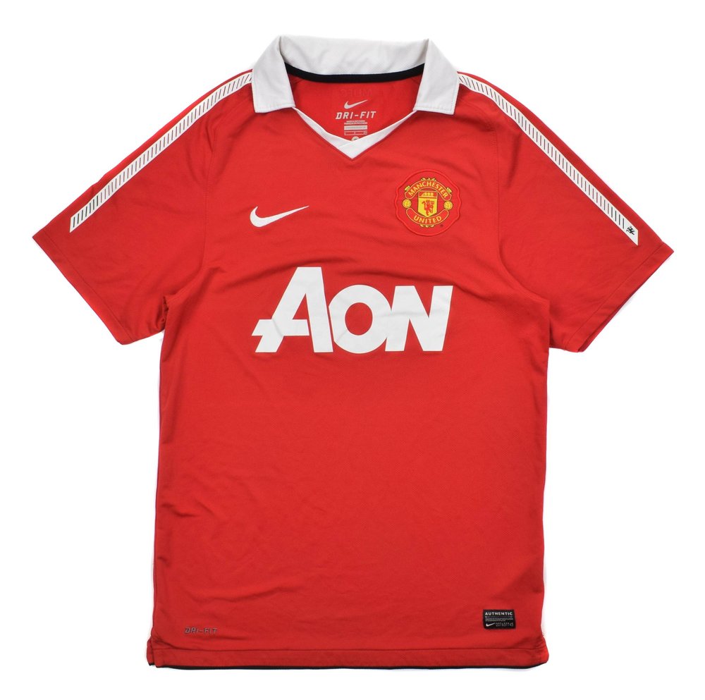 2010-11 MANCHESTER UNITED *CHICHARITO* SHIRT L. BOYS