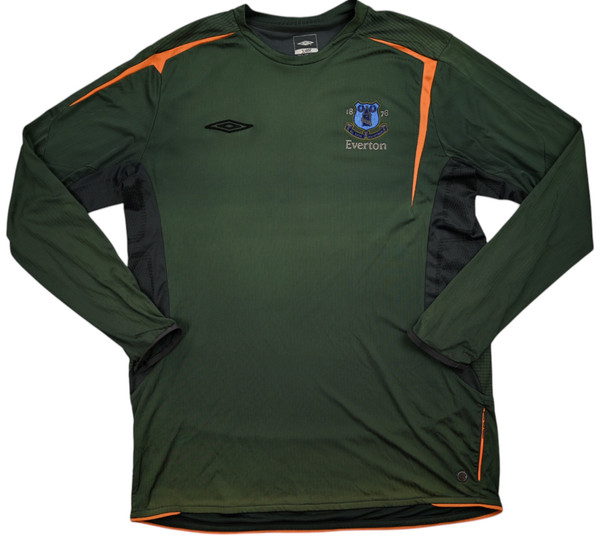 2005-06 EVERTON LONGSLEEVE SHIRT L