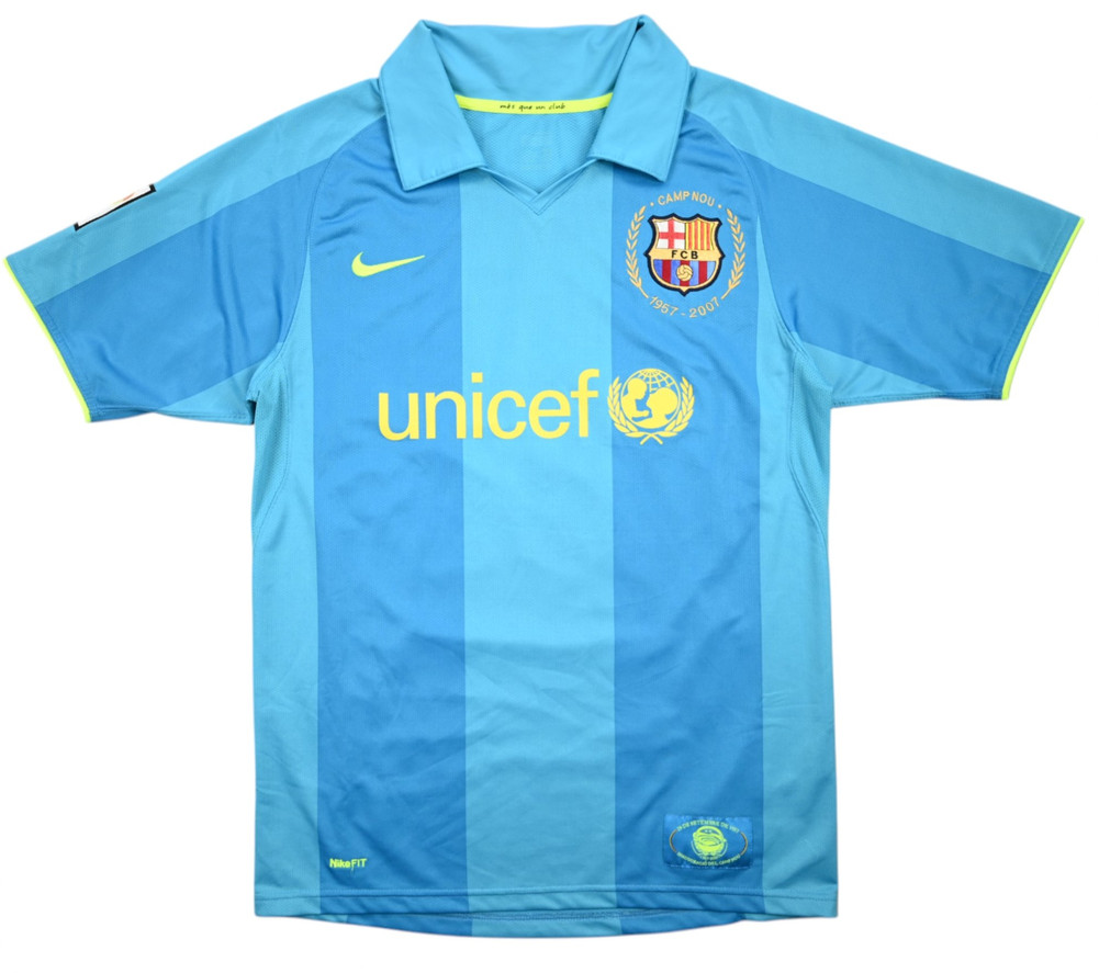 2007-09 BARCELONA *RONALDINHO* KOSZULKA S