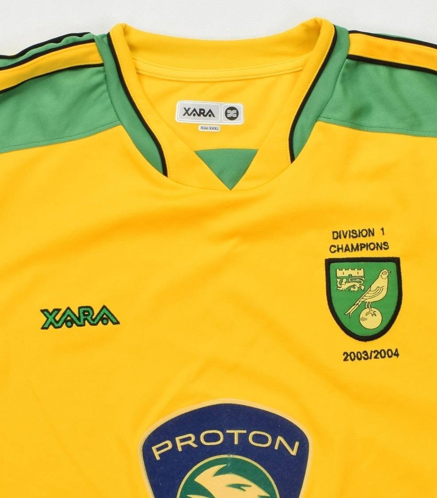 2004NORWICH CITY 1 DIVISION CHAMPIONS 3XL