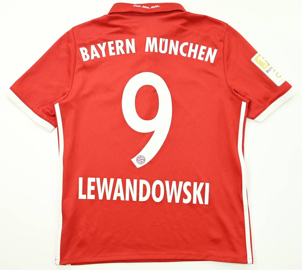 2016-17 BAYERN MUNCHEN *LEWANDOWSKI* KOSZULKA L. BOYS