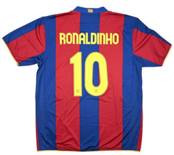 2007-08 BARCELONA *RONALDINHO*  SHIRT XL