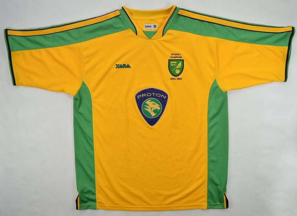 2003-05 NORWICH CITY SHIRT XL