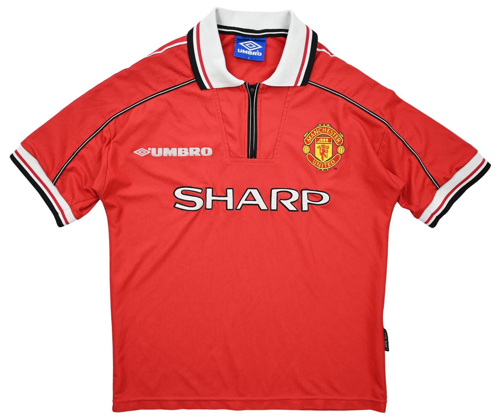 1998-00 MANCHESTER UNITED SHIRT XS/Y