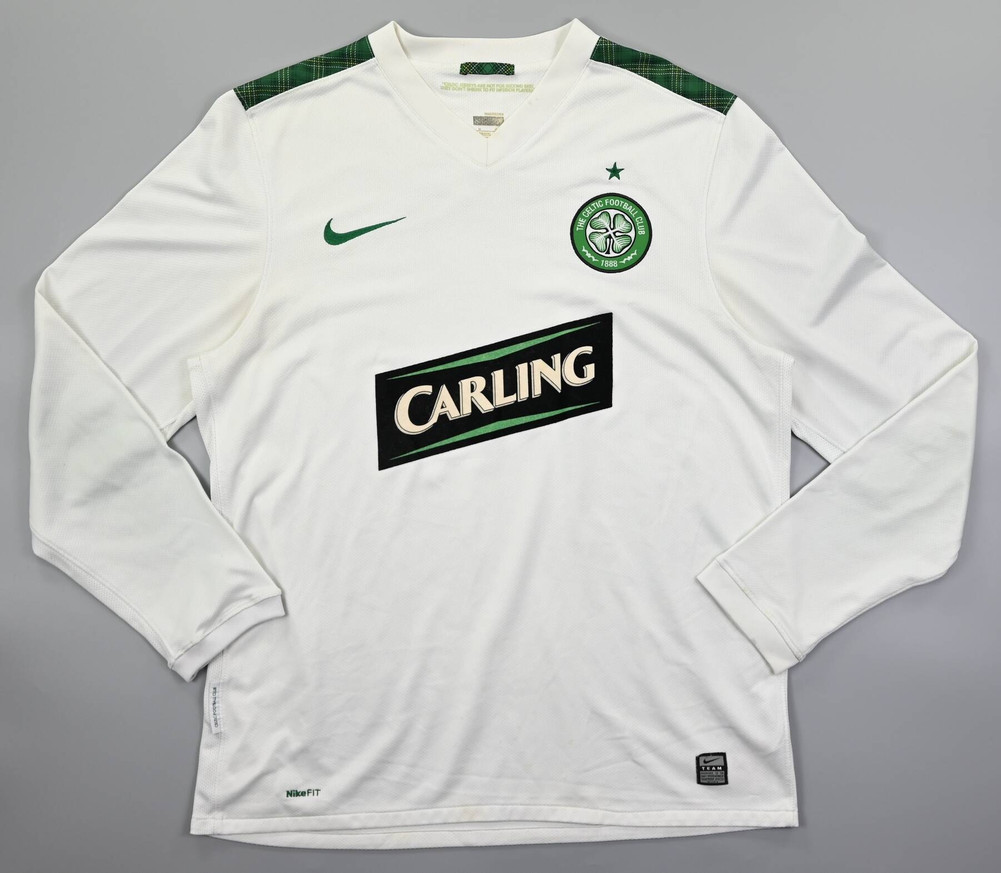 2009-10 CELTIC GLASGOW GK LONGSLEEVE SHIRT M