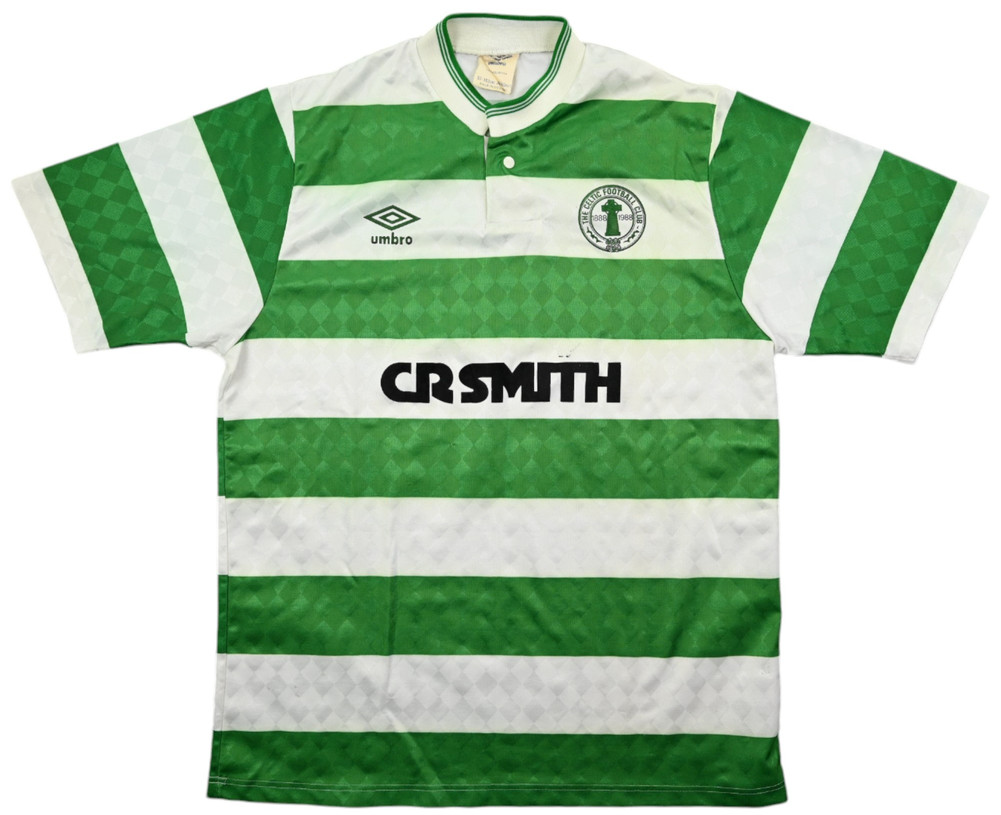 1987-89 CELTIC GLASGOW SHIRT M