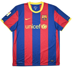 2010-11 FC BARCELONA *DAVID VILLA* SHIRT S