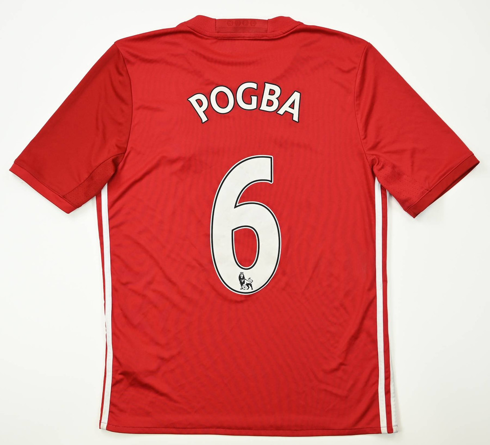 2016-17 MANCHESTER UNITED *POGBA* SHIRT XL. BOYS