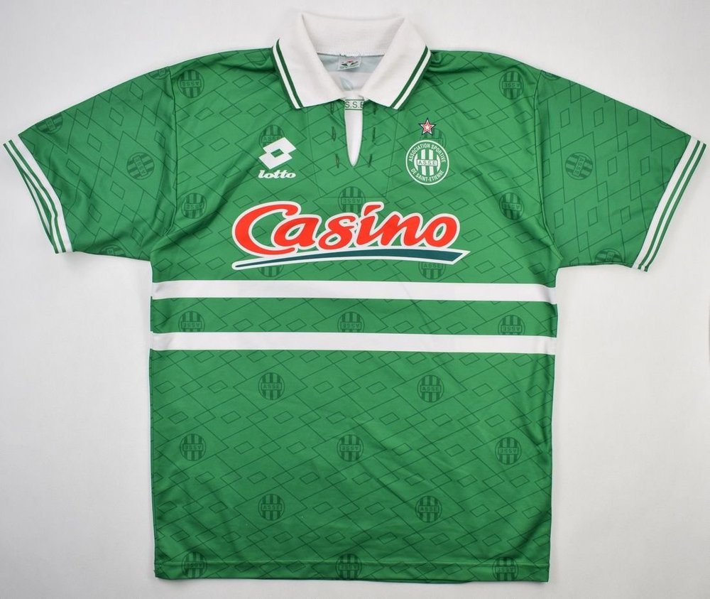 1994-95 AS ST. ETIENNE SHIRT XL