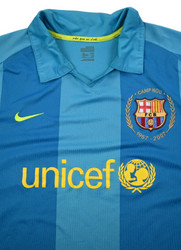 2007-09 FC BARCELONA SHIRT 2XL