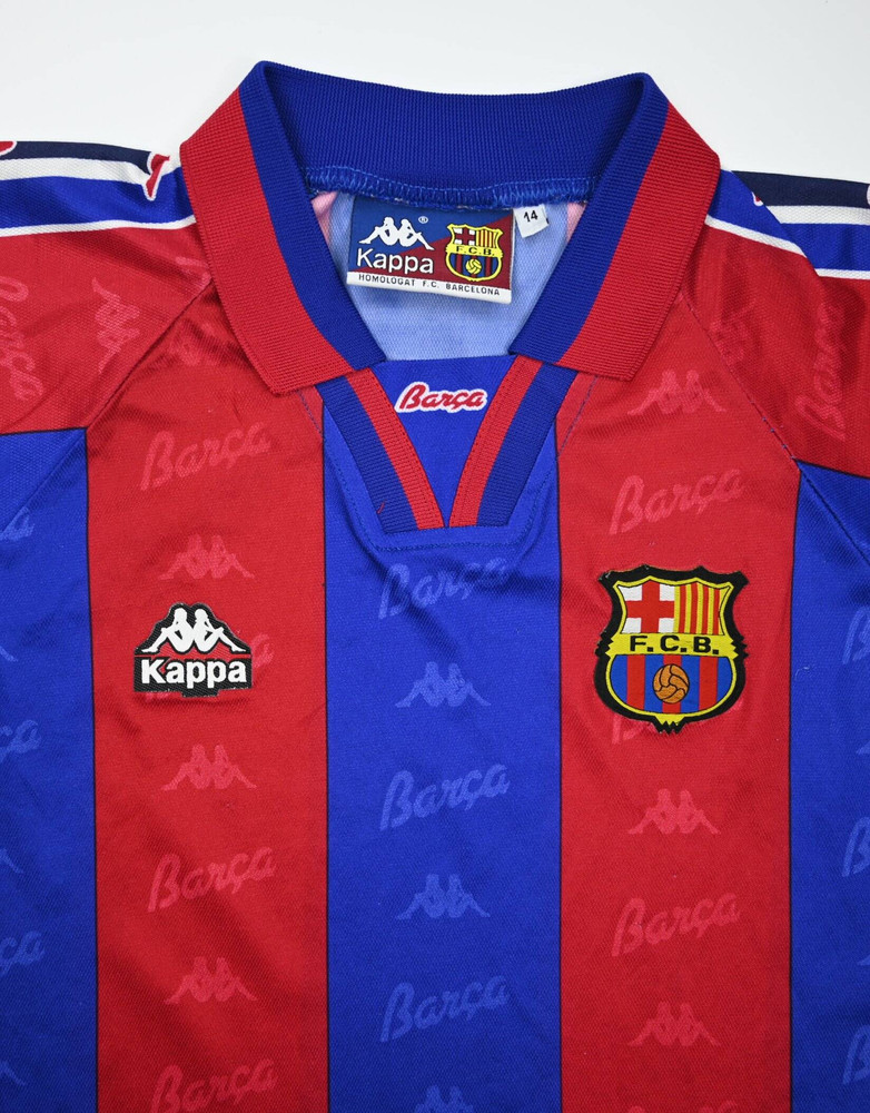 1995-97 FC BARCELONA KOSZULKA XL. BOYS