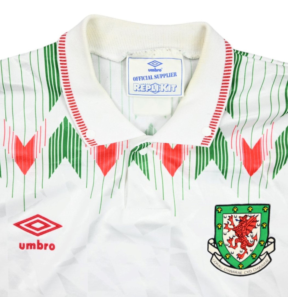 1990-92 WALES KOSZULKA L/XL