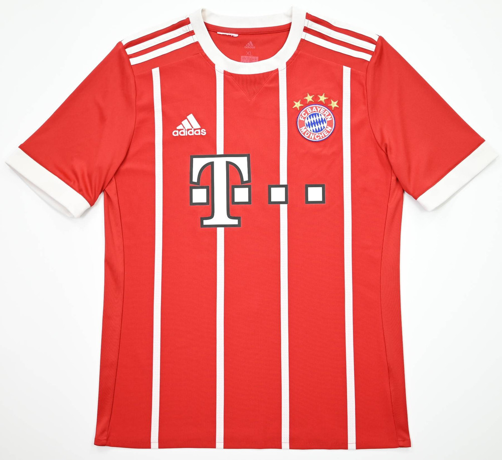 2017-18 BAYERN MUNCHEN *LUIS* SHIRT XL. BOYS 