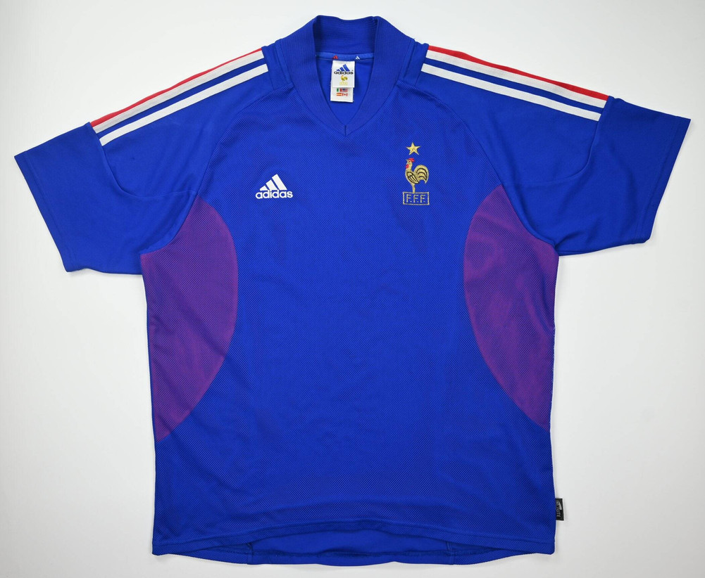 2002-04 FRANCE SHIRT L