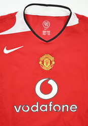 2004-06 MANCHESTER UNITED SHIRT XXL
