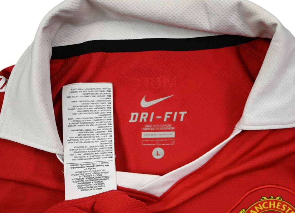 2010-11 MANCHESTER UNITED *GIGGS* KOSZULKA L