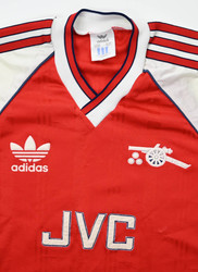 1988-90 ARSENAL LONDON SHIRT L. BOYS