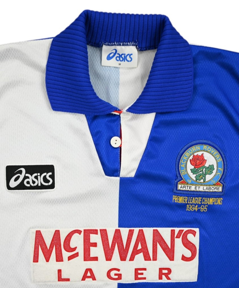 1994-95 BLACKBURN ROVERS SHIRT M