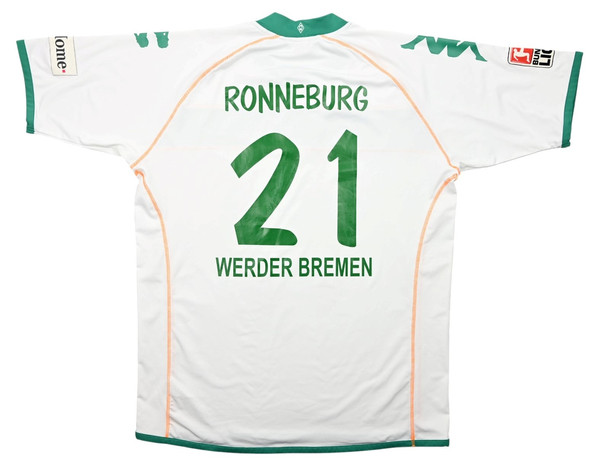 2008-09 WERDER BREMEN *RONNEBURG* KOSZULKA XXL