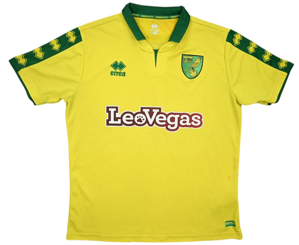 2017-18 NORWICH CITY SHIRT L