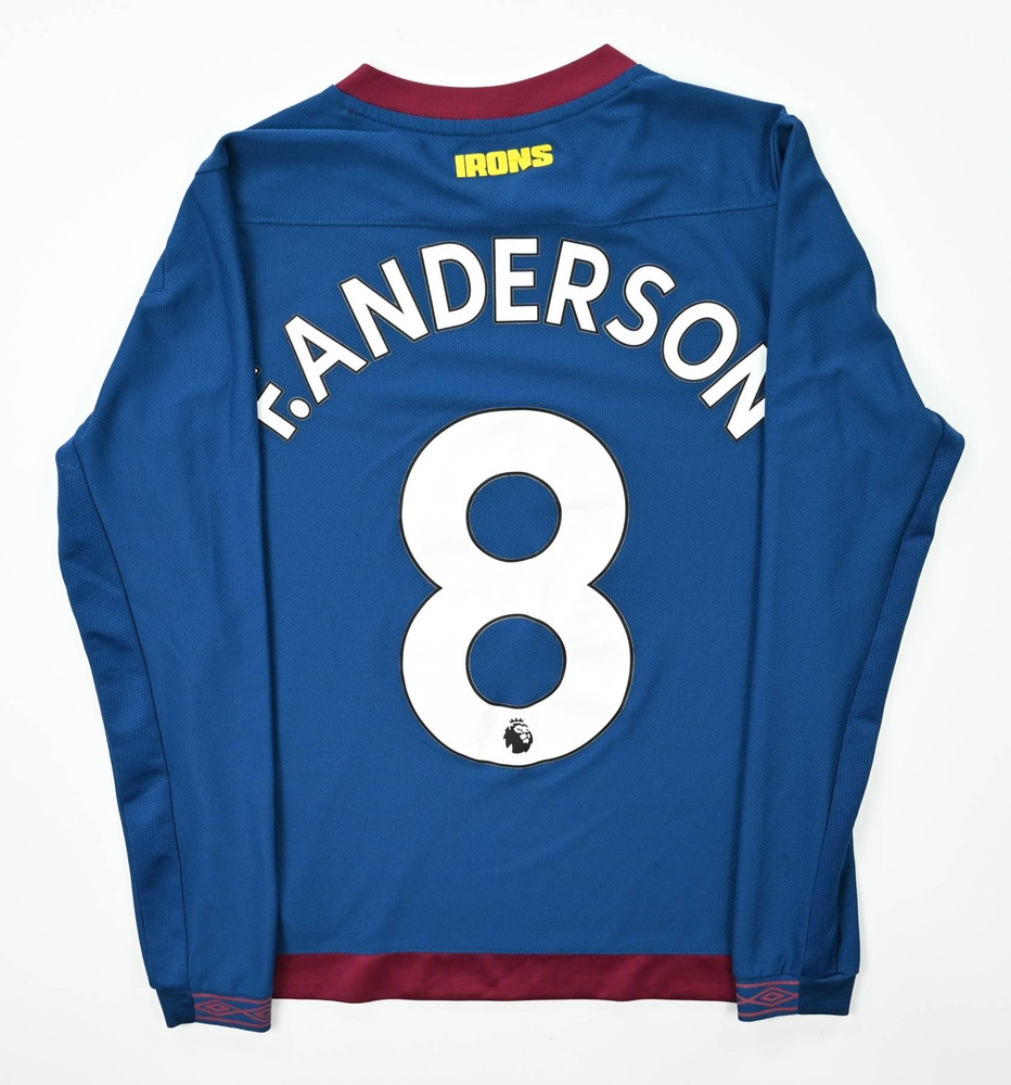 2014-15 WEST HAM UNITED *ANDERSON* LONGSLEEVE L. BOYS