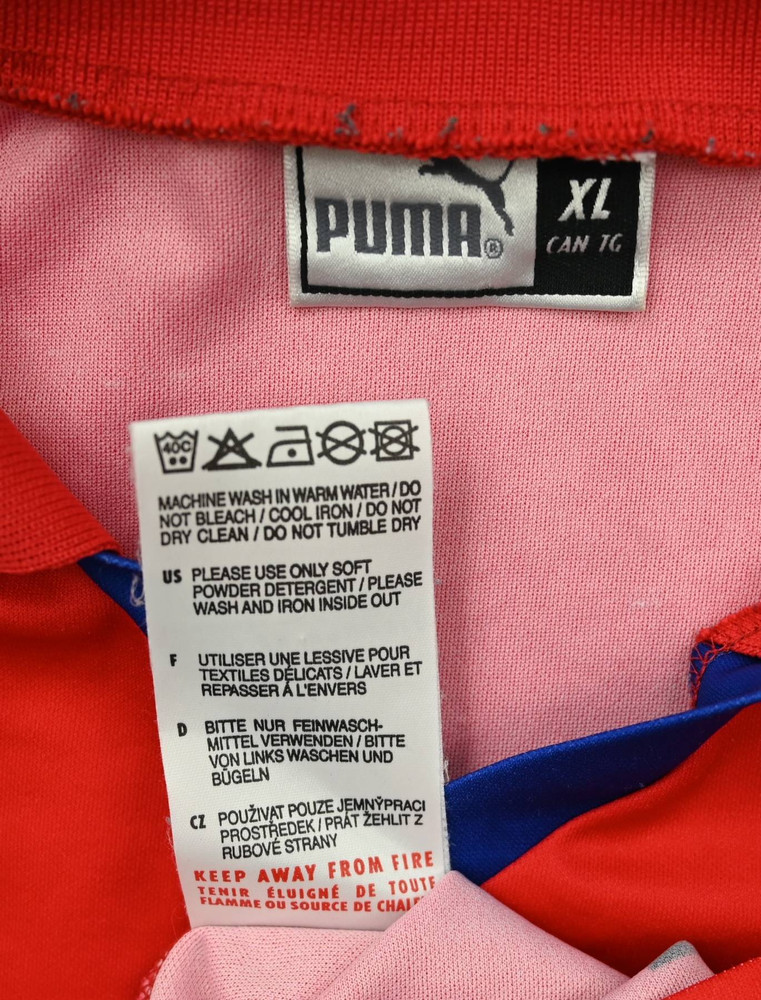 1998-00 CZECH REPUBLIC SHIRT XL