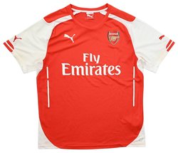 2014-15 ARSENAL LONDON SHIRT L