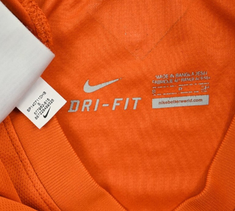 2014-15 NETHERLANDS SHIRT S