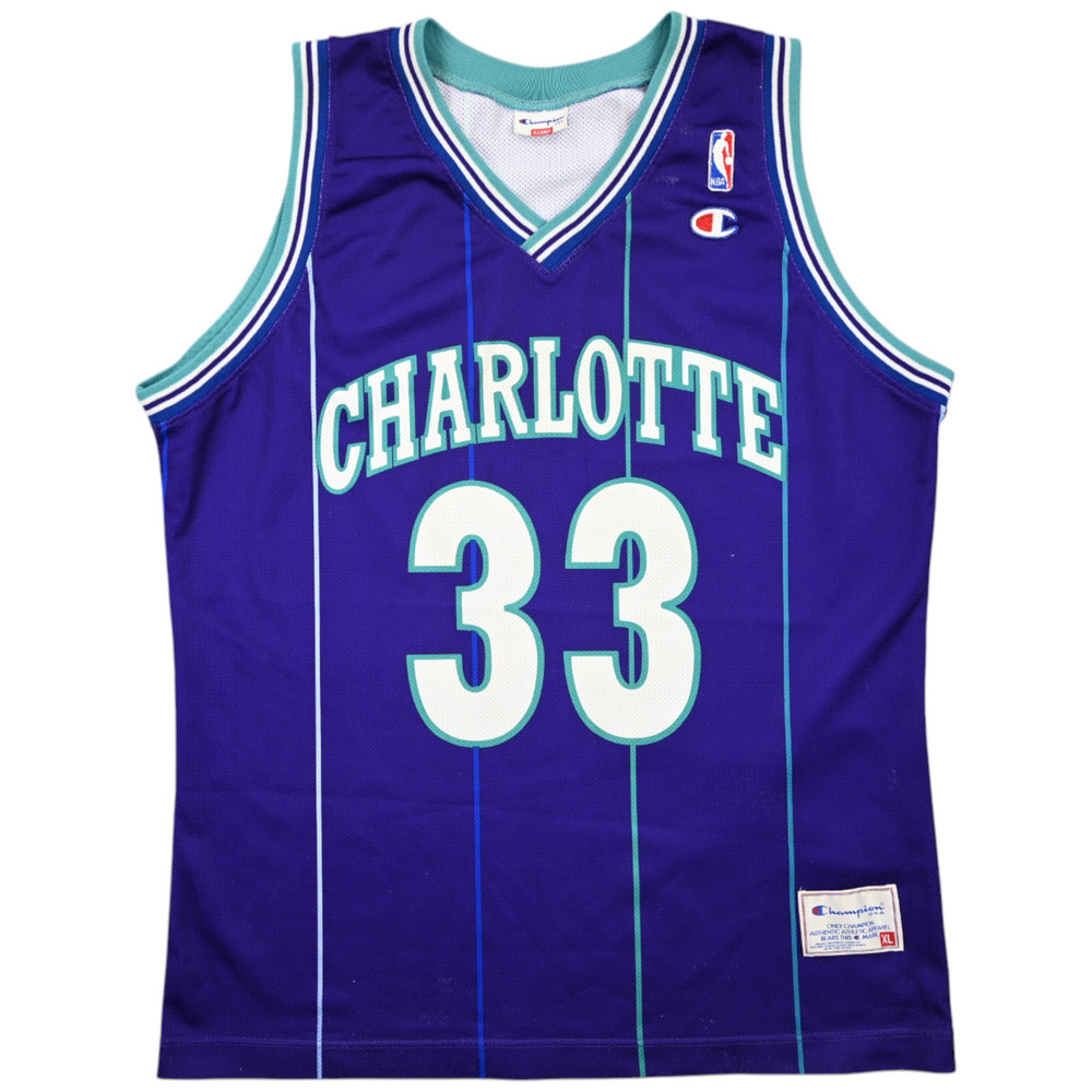 CHARLOTTE HORNETS *MOURNING* NBA SHIRT XL