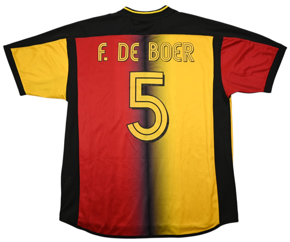 2003-04 GALATASARAY *F. DE BOER* KOSZULKA XL