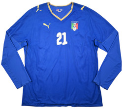 2007-08 ITALY *PIRLO* PLAYER ISSUE LONGSLEEVE KOSZULKA XXL