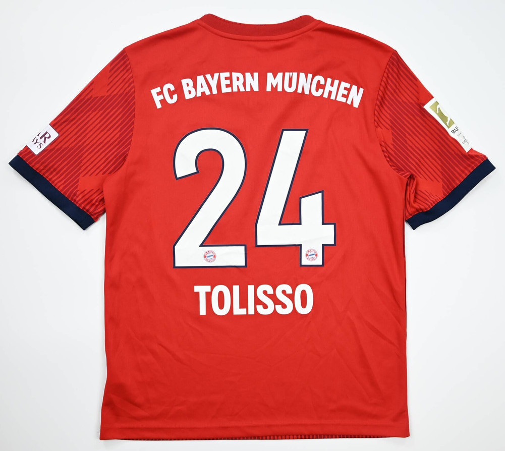 2018-19 BAYERN MUNCHEN *TOLISSO* KOSZULKA XL. BOYS