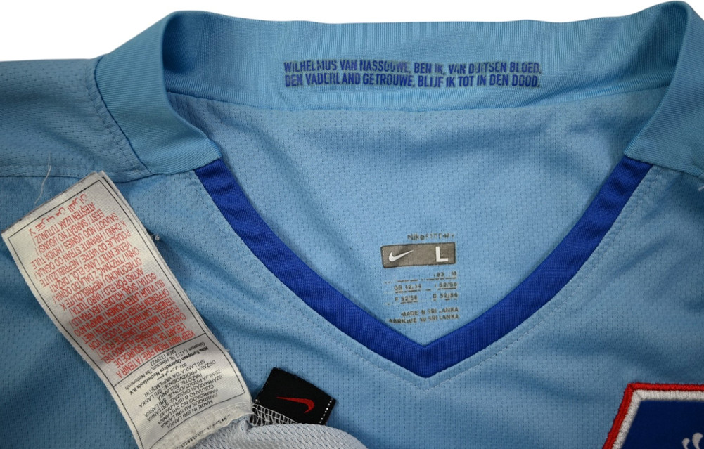 2008-09 NETHERLANDS *V.NISTELROOY* SHIRT L