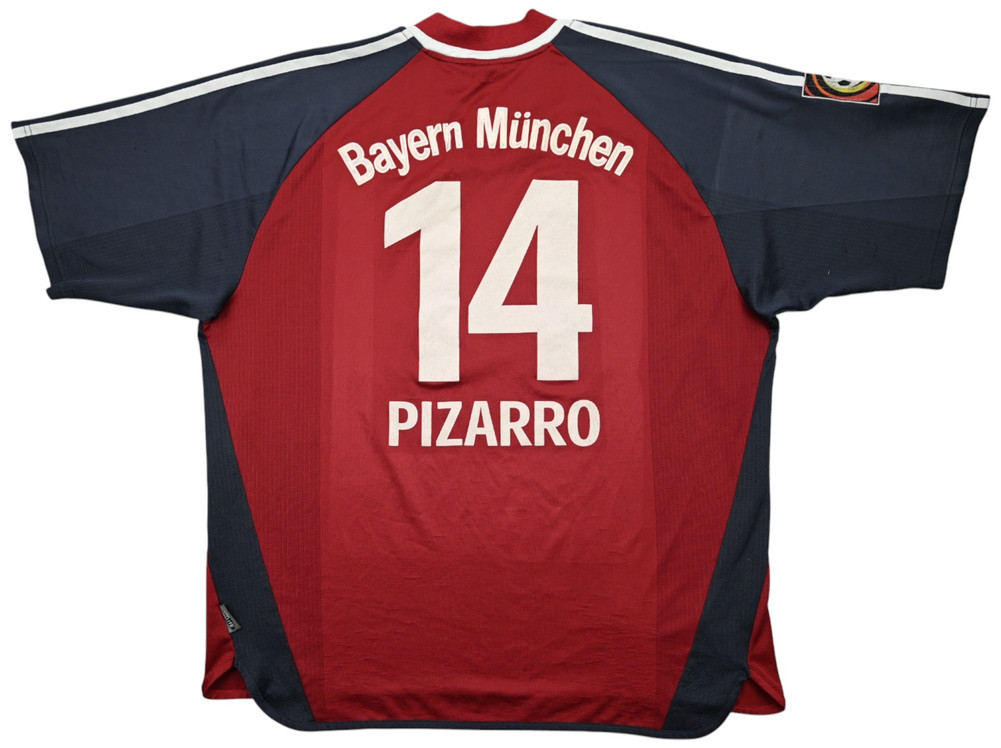 2001-02 BAYERN MUNCHEN *PIZARRO* SHIRT XL