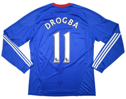 2010-11 CHELSEA *DROGBA* LONGSLEEVE KOSZULKA L
