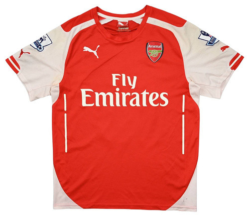2014-15 ARSENAL LONDON *RAMSEY* SHIRT M