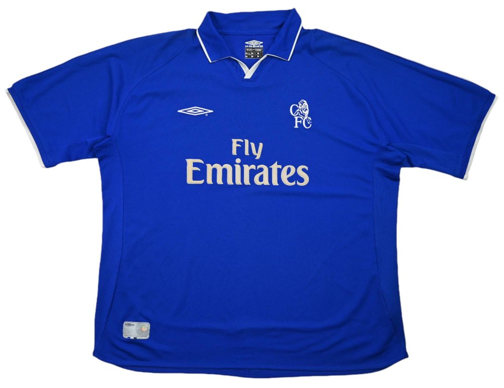 2001-03 CHELSEA LONDON SHIRT XXL